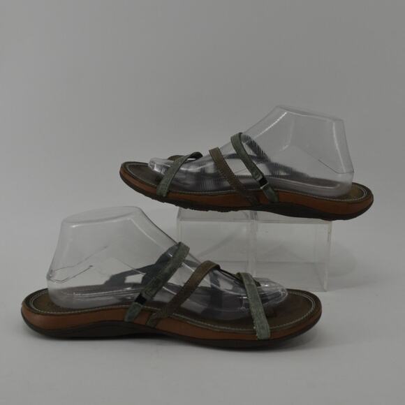 Chacos Cordova Womens Size 10 Leather Strappy Sandals Brown - Picture 7 of 14